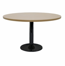 Round Table with Disc Base Frame