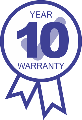 10 Year Warranty 