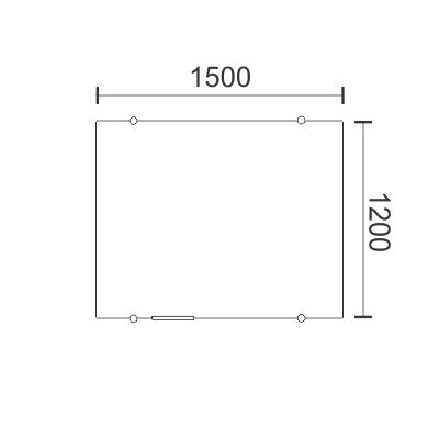 Wall Mount Glass Whiteboards