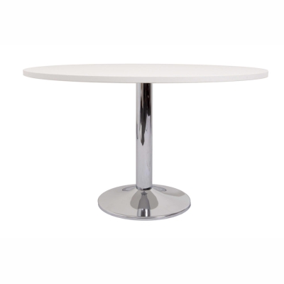 Round Table with Disc Base Frame
